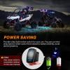 imageNilight 2PCS 2FT RGB LED Whip Light with Extra Stop Turn Reverse Lights Remote ampamp App Control DIY Chasing Patterns Safety Antenna Lighted Whips for ATV UTV Polaris RZR Canam2FT2PCS