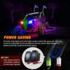 imageNilight 2PCS 4FT RGB LED Whip Light and 8 PCS Rock Lights Combo Remote ampamp App Control wDIY Chasing Patterns Stop Turn Reverse Safety Antenna Lighted Whips for ATV UTV3FT 2Pcs 8Pcs Rock Lights