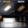 imageNilight 2PCS LED Interior Door Panel Light Courtesy Warning Lights Aqua Beam Plug and Play for Toyota Avalon Sienna Venza Camry Prius 4Runner Lexus IS ES GS LS RX GX LXWhite