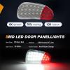 imageNilight 2PCS LED Interior Door Panel Light Courtesy Warning Lights Aqua Beam Plug and Play for Toyota Avalon Sienna Venza Camry Prius 4Runner Lexus IS ES GS LS RX GX LXRedWhite