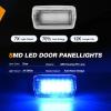 imageNilight 2PCS LED Interior Door Panel Light Courtesy Warning Lights Aqua Beam Plug and Play for Toyota Avalon Sienna Venza Camry Prius 4Runner Lexus IS ES GS LS RX GX LXBlue