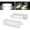 imageNilight 2PCS LED Interior Door Panel Light Courtesy Warning Lights Aqua Beam Plug and Play for Toyota Avalon Sienna Venza Camry Prius 4Runner Lexus IS ES GS LS RX GX LXWhite