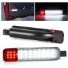 imageNilight 2PCS LED Interior Door Panel Light Courtesy Warning Lights Aqua Beam Plug and Play for Toyota Avalon Sienna Venza Camry Prius 4Runner Lexus IS ES GS LS RX GX LXRedWhite