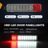 imageNilight 2PCS LED Interior Door Panel Light Courtesy Warning Lights Aqua Beam Plug and Play for Toyota Avalon Sienna Venza Camry Prius 4Runner Lexus IS ES GS LS RX GX LXRedWhite 4PCS