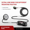 imageNilight 2PCS Plug and Play 22AWG 5Feet Wiring Harness Switch Extension Kit for Off Road LED Work Light Bar4Pin Switch Extension 1pc
