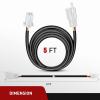 imageNilight 2PCS Plug and Play 22AWG 5Feet Wiring Harness Switch Extension Kit for Off Road LED Work Light Bar4Pin Switch Extension 1pc