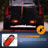 imageNilight 2PCS Trailer Tail Light Kit 40 LED Running Brake Turn Signals Reverse lights Waterproof for 1030V Truck RV UTV Camper Van Boat2Pcs 6 Trailer Lights and Wire Harness