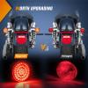 imageNilight 2PCS Trailer Tail Light Kit 40 LED Running Brake Turn Signals Reverse lights Waterproof for 1030V Truck RV UTV Camper Van BoatClear turn signal light