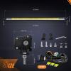 imageNilight 30 Inch LED Light Bar 120W 13000LM AntiGlare Flood Spot Combo DRL Offroad Driving Lamps IP68 w 16AWG DT Wiring Kit for Pickup Truck SUV ATV UTV Boat 4x4 JeepAmber DRL