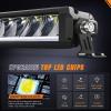 imageNilight 30 Inch LED Light Bar 120W 13000LM AntiGlare Flood Spot Combo DRL Offroad Driving Lamps IP68 w 16AWG DT Wiring Kit for Pickup Truck SUV ATV UTV Boat 4x4 JeepAmber DRL