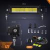 imageNilight 30 Inch LED Light Bar 120W 13000LM AntiGlare Flood Spot Combo DRL Offroad Driving Lamps IP68 w 16AWG DT Wiring Kit for Pickup Truck SUV ATV UTV Boat 4x4 JeepAmber DRL