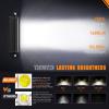 imageNilight 30 Inch LED Light Bar 120W 13000LM AntiGlare Flood Spot Combo DRL Offroad Driving Lamps IP68 w 16AWG DT Wiring Kit for Pickup Truck SUV ATV UTV Boat 4x4 JeepAmber DRL