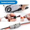 imageNilight 4 PIN DT Connector Kit 3 Sets Size 16 Solid Contacts Waterproof Male Female Terminal for 1420 AWG DT Series Connectors Car Truck Motorcycle OffRoad Vehicles BoatDT2Pin 3 Sets