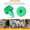 imageNilight 425 Pcs Car Retainer Clips Fastener Remover Tailgate Handle Rod Clip  19 Most Popular Sizes Auto Push Pin Rivets Set  Compatible with GM Ford Toyota Honda Chrysler2 Years Warranty100 Clips 75mm