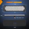imageNilight 4PCS 6quot Oval LED Trailer Tail Lights 4PCS 10 LED wFlush Mount Grommets Plugs ReverseBack Up Trailer Lights for RV Truck Jeep75Inch White 2Pcs