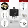 imageNilight 4PCS Flasher Relay Adjustable 3 Pin CF13 JL02 Electronic Blinker Relay 12V 150W Fixes Car Turn Signal and Hazard Warn Hyper Blink Flash or No Flash for LED and Halogen Bulbs 2 Years Warranty4 Pin Blinker Relay