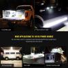 imageNilight 4Pcs Car Underglow Neon Accent Strip Lights 252 LEDs RGB 8 Color Sound Active Function Music Mode with Wireless Remote Control Underbody Light Strips for Cars Van SUV TruckTruck Bed Light Strip