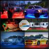imageNilight 4Pcs Car Underglow Neon Accent Strip Lights 252 LEDs RGB 8 Color Sound Active Function Music Mode with Wireless Remote Control Underbody Light Strips for Cars Van SUV Truck8Pcs Aluminum Underglow Strip Lights RGB