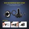 imageNilight 50098R 6Pin Heavy Duty Rocker Toggle 15A 250V 20A 125V DPDT 6 Pin ONOffON Switch Metal Bat Waterproof Boot Cap Cover5 Pack 2 Years Warranty