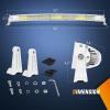 imageNilight 52 Inch LED Light Bar 783 LED Chips Curved Triple Row Fog Light Yellow Beam Spot Flood Combo High Power LED Driving Lights Off Road Lights for Trucks SUV UTV ATV Truck Van 4x4 Boat52Inch Curved Lights White Shell