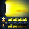 imageNilight 52 Inch LED Light Bar 783 LED Chips Curved Triple Row Fog Light Yellow Beam Spot Flood Combo High Power LED Driving Lights Off Road Lights for Trucks SUV UTV ATV Truck Van 4x4 Boat52Inch Curved Lights  Yellow