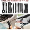 imageNilight 5PCS Auto Trim Removal Tool Set for Car Audio Dash Panel Window Molding Fastener Remover Tool KitBlack
