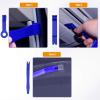 imageNilight 5PCS Auto Trim Removal Tool Set for Car Audio Dash Panel Window Molding Fastener Remover Tool KitBlue