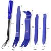 imageNilight 5PCS Auto Trim Removal Tool Set for Car Audio Dash Panel Window Molding Fastener Remover Tool KitBlue