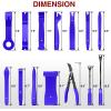 imageNilight 5PCS Auto Trim Removal Tool Set for Car Audio Dash Panel Window Molding Fastener Remover Tool KitBlue