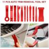 imageNilight 5PCS Auto Trim Removal Tool Set for Car Audio Dash Panel Window Molding Fastener Remover Tool KitRed