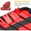 imageNilight 5PCS Auto Trim Removal Tool Set for Car Audio Dash Panel Window Molding Fastener Remover Tool KitRed