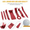 imageNilight 5PCS Auto Trim Removal Tool Set for Car Audio Dash Panel Window Molding Fastener Remover Tool KitRed