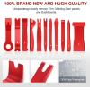 imageNilight 5PCS Auto Trim Removal Tool Set for Car Audio Dash Panel Window Molding Fastener Remover Tool KitRed