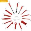 imageNilight 5PCS Auto Trim Removal Tool Set for Car Audio Dash Panel Window Molding Fastener Remover Tool KitRed