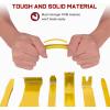 imageNilight 5PCS Auto Trim Removal Tool Set for Car Audio Dash Panel Window Molding Fastener Remover Tool KitYellow