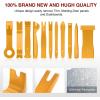 imageNilight 5PCS Auto Trim Removal Tool Set for Car Audio Dash Panel Window Molding Fastener Remover Tool KitYellow