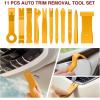 imageNilight 5PCS Auto Trim Removal Tool Set for Car Audio Dash Panel Window Molding Fastener Remover Tool KitYellow