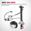 imageNilight 741648 Power Window Regulator and Motor Front Passenger Side Compatible with Dodge Dakota 2000 2001 2002 2003 2004Dodge Durango 1998 1999 2000 2001 2002 2003Front Left Side