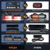 imageNilight 8PCS LED Strobe lights 12V Sync Feature Amber White 12 24LED Emergency Hazard Warning Lights with Controller for Cars Trucks RVs Campers 2 Years WarrantyRedWhite Lights wController 8Pcs