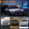 imageNilight 8PCS LED Strobe lights 12V Sync Feature Amber White 12 24LED Emergency Hazard Warning Lights with Controller for Cars Trucks RVs Campers 2 Years WarrantyRedBlue