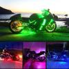 imageNilight 8PCS Motorcycle RGB Led Light Kit Waterproof MultiColor Atmosphere Lights Lamp with 4Key RF Wireless Remote for Harley Davidson Honda Kawasaki Suzuki 2 Years Warranty TL428Pcs RGB LED Strip Lights