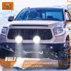 imageNilight 9 Inch Round Offroad Light 2 PCS 120W High Low Beam IP68 LED Driving Lights Pods Builtin EMC with 14AWG DT Connector Wiring Harness Kit for Truck ATV UTV SUV2Pcs 9Inch Lights Wiring harness