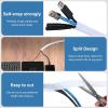 imageNilight Cable Sleeve25ft1inch Cord Management Sleeves Braided Sleeving Split Self Wrapping Wire Loom for Computer Electrical Automotive Harness Protector Organizer WhiteWhite
