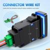 imageNilight Camping Lights Push Button Switch 12V ON Off Switches with Connector Wire Kit 154quot x 083quot Replacement for Toyota FJ Cruiser Fortuner Ta coma Highlander Tundra 4Runner Prado Land CruiserZOMBIE LIGHTS