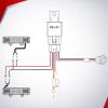 imageNilight Copper LED Light Bar Wiring Harness Kit  1 Lead 12AWG Heavy Duty 12V On Off Switch Power Relay Blade Fuse for Off Road LED Work Light2 Years Warranty12AWG2 LeadNylon Wire Loom