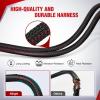 imageNilight Copper LED Light Bar Wiring Harness Kit  1 Lead 12AWG Heavy Duty 12V On Off Switch Power Relay Blade Fuse for Off Road LED Work Light2 Years Warranty14AWG2 LeadNylon Wire Loom