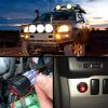 imageNilight Copper LED Light Bar Wiring Harness Kit  1 Lead 12AWG Heavy Duty 12V On Off Switch Power Relay Blade Fuse for Off Road LED Work Light2 Years Warranty16AWG2 LeadNylon Wire Loom