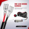 imageNilight Copper LED Light Bar Wiring Harness Kit  1 Lead 12AWG Heavy Duty 12V On Off Switch Power Relay Blade Fuse for Off Road LED Work Light2 Years Warranty12AWG1 Lead