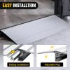 imageNilight Door Threshold Ramp 2quot Rise Portable Aluminum Wheelchair Door Entry Ramps for Doorways Stairs Home Steps3 Rise