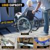 imageNilight Door Threshold Ramp 2quot Rise Portable Aluminum Wheelchair Door Entry Ramps for Doorways Stairs Home Steps3 Rise